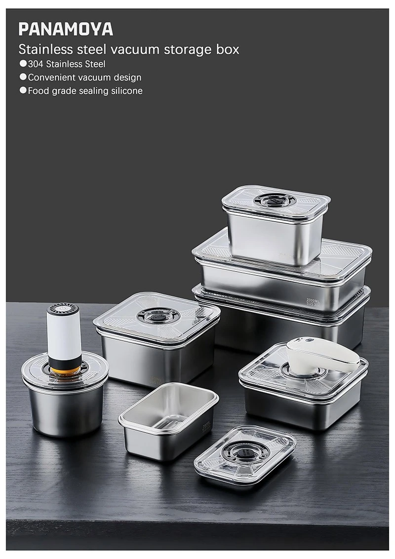 Reusable Stainless Steel Containers factory